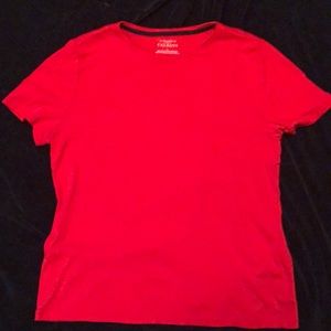 Talbots red cotton Tee